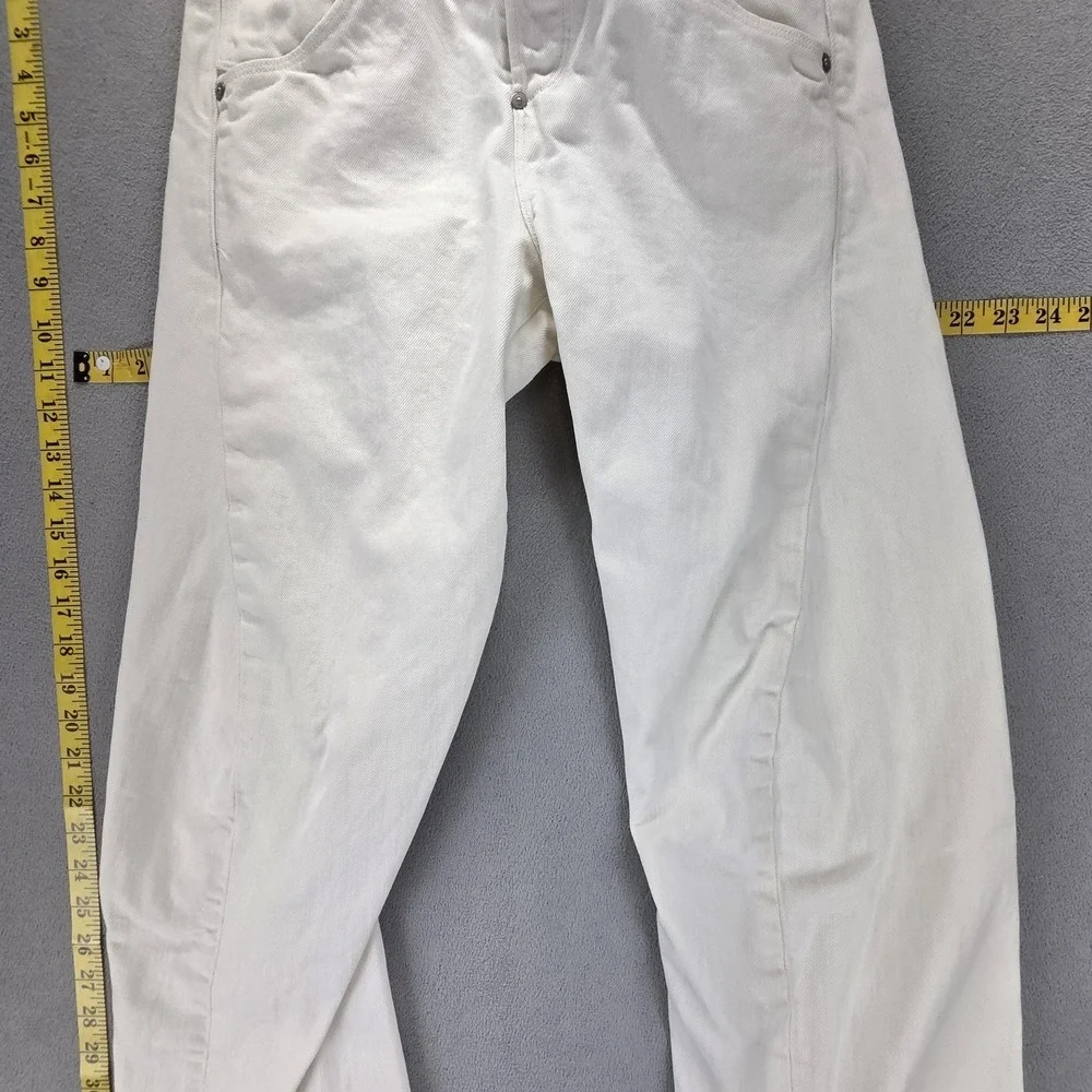 Vintage Levis Engineered Jeans Mens 27x32 White Buckle Back Twisted One Pocket